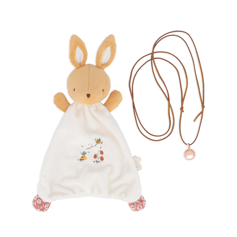 Kaloo - Cofanetto Regalo Doudou e Bola chiama angeli - Coniglio