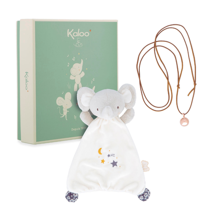 Kaloo - Cofanetto Regalo Doudou e Bola chiama angeli - Elefante