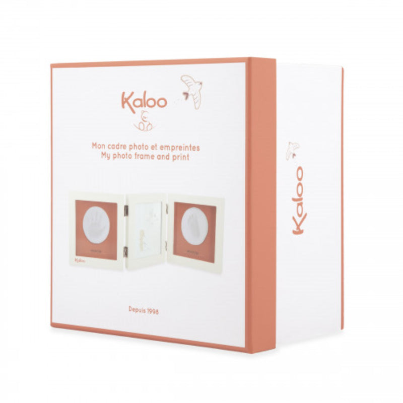 Kaloo - Cofanetto Regalo Cornice porta-foto e impronte