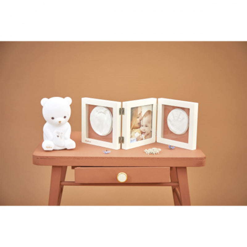Kaloo - Cofanetto Regalo Cornice porta-foto e impronte