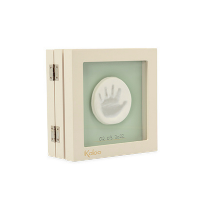 Kaloo - Cofanetto Regalo Cornice porta-foto e impronte
