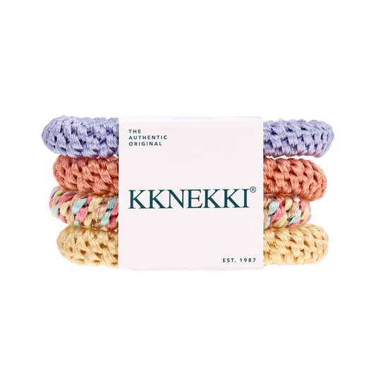 Set 4 elastici per capelli e braccialetto KKNEKKI Bundle 19