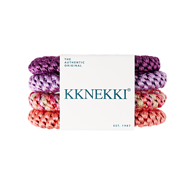 Set 4 elastici per capelli e braccialetto KKNEKKI Bundle 4