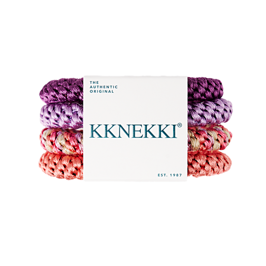 Set 4 elastici per capelli e braccialetto KKNEKKI Bundle 4