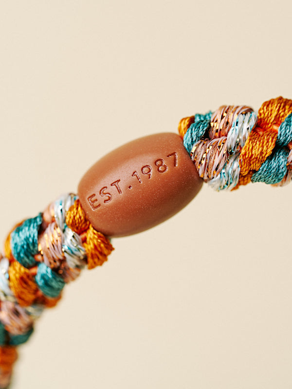Elastici KKNEKKI mix terracotta e verde acqua - foto 3