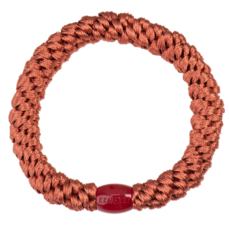 Elastico per capelli e braccialetto KKNEKKI terracotta