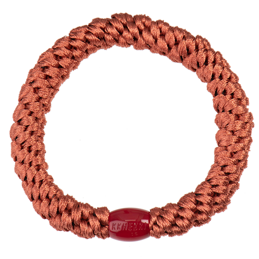 Elastico per capelli e braccialetto KKNEKKI terracotta