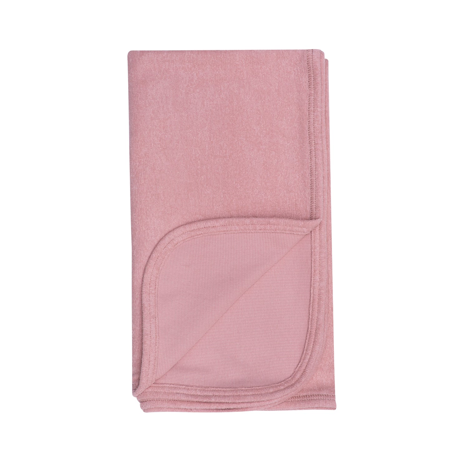 Wooly Organic - Coperta in cotone organico GOTS 75x85cm - Rosa