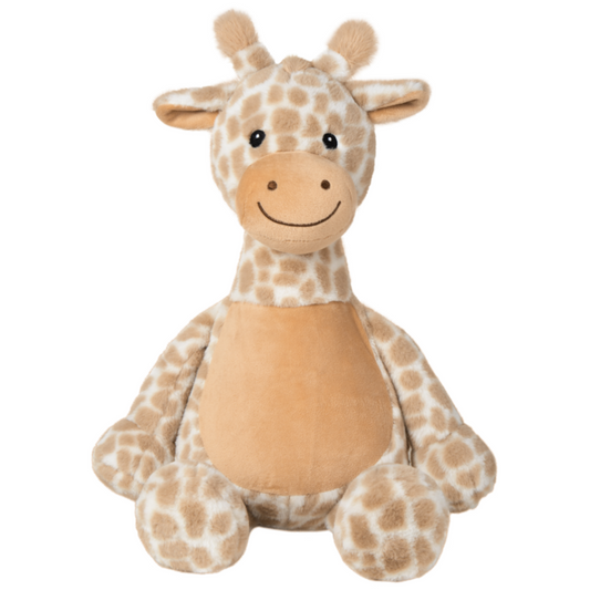Peluche Giraffe personalizzabile - Ricamo