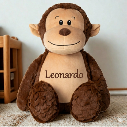 Peluche Monkey personalizzabile - Ricamo