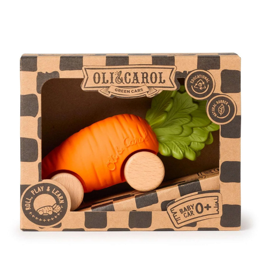 Oli&Carol - Macchinina - Cathy The Carrot Baby Car - Carota