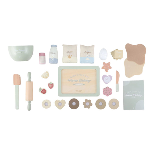 Set pasticceria giocattolo in legno Little Dutch