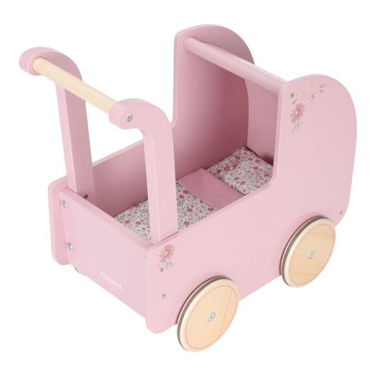 Little Dutch - Carrozzina per bambole in legno - Essentials
