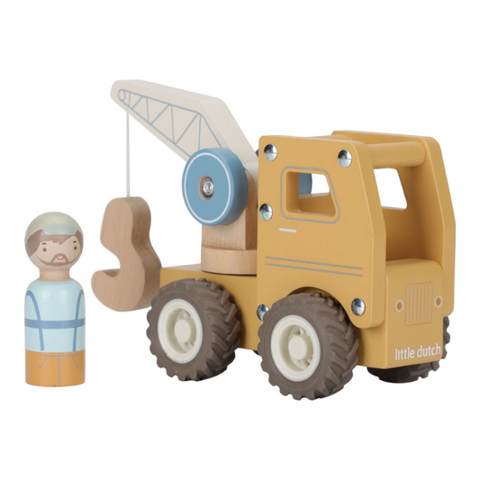Little Dutch - Camion Gru con personaggio - Essentials