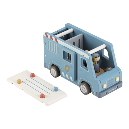 Little Dutch - Macchina della Polizia Grande con personaggi - Essentials