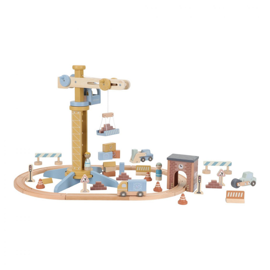 Little Dutch - Set gru con binari del treno - Essentials
