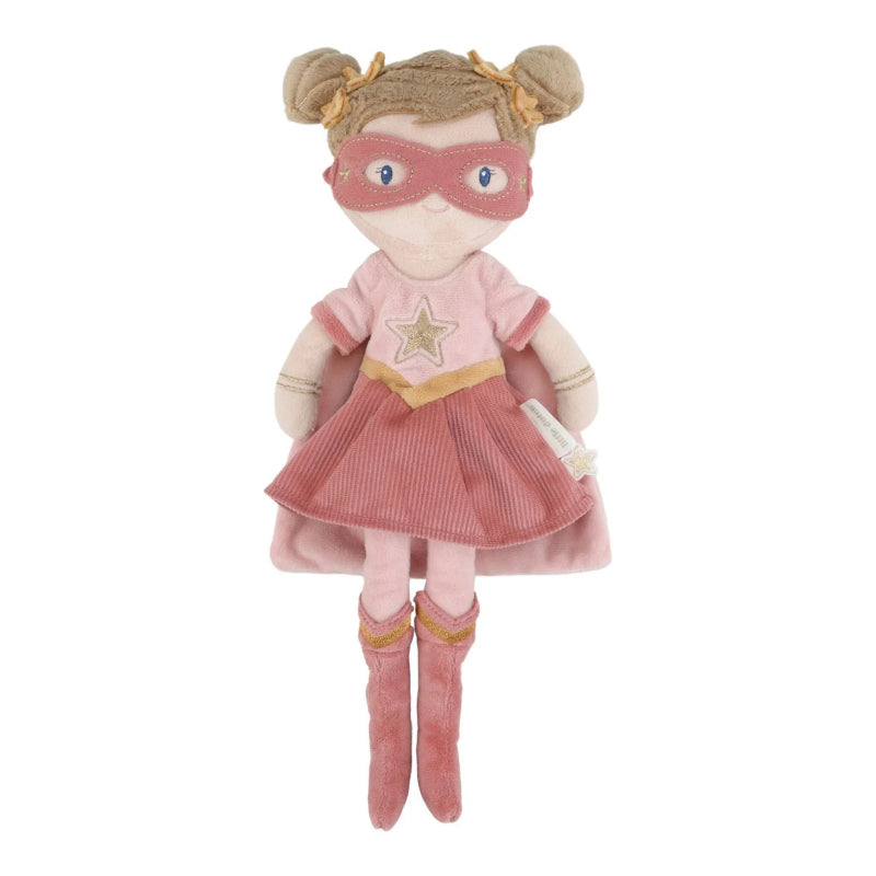 Little Dutch - Supereroe Rosa - bambola morbida 35cm