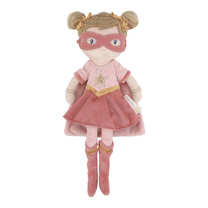 Little Dutch - Supereroe Rosa - bambola morbida 35cm