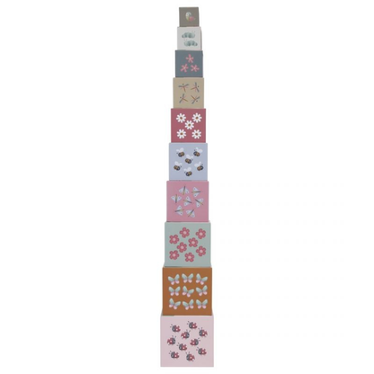 Little Dutch - Cubi impilabili - Flowers & Butterflies