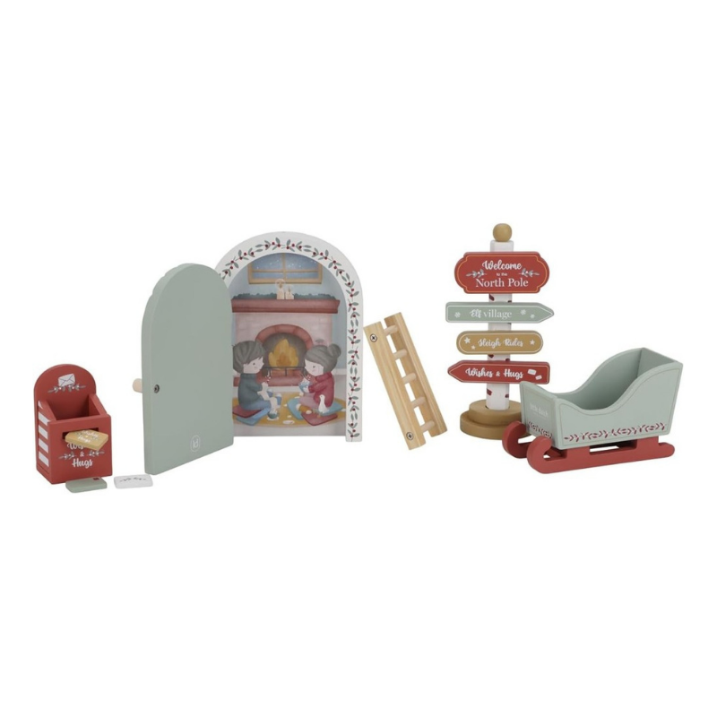 Little Dutch - Set Porticina dell'Elfo - Natale