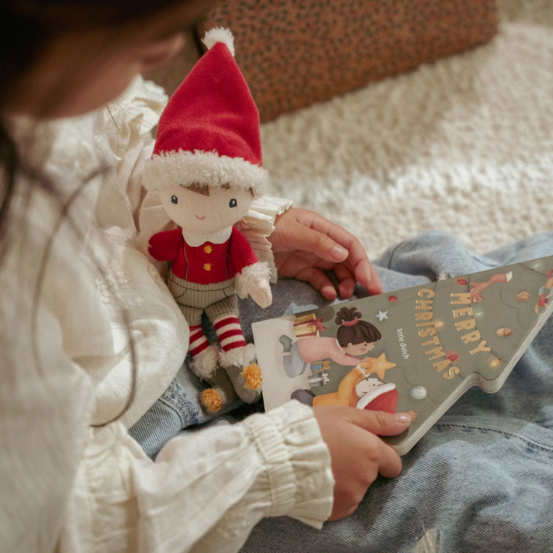 Little Dutch - Libro di Natale con pupazzo Jim - Natale