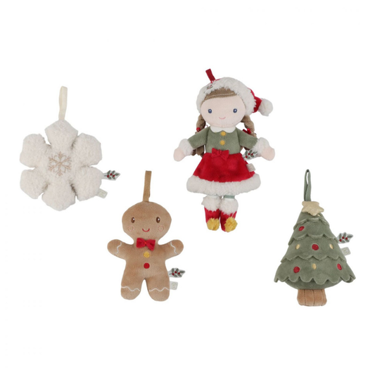 Little Dutch - Decorazioni per albero - Rosa - Natale