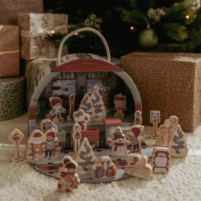 Little Dutch - Calendario dell'Avvento in Legno - 24 regali - Natale