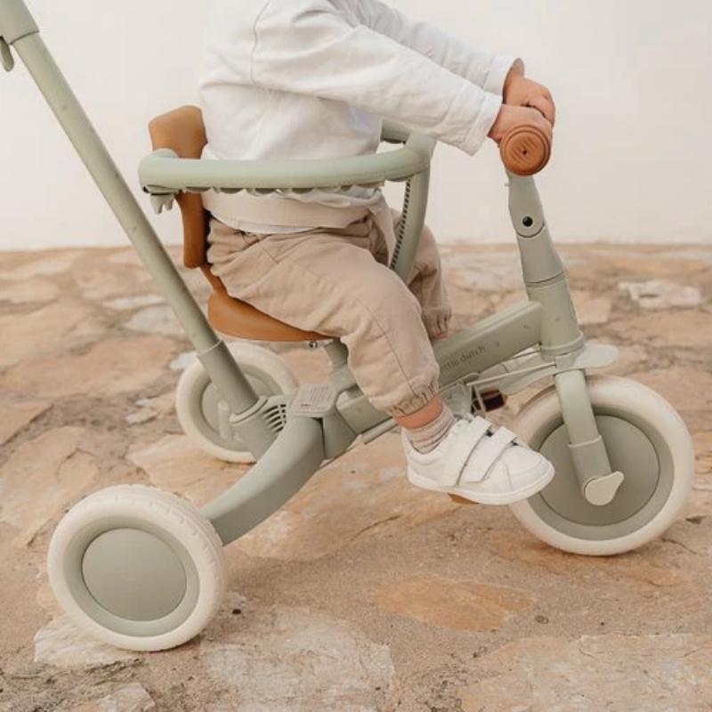 Little Dutch - Triciclo Evolutivo 4 in 1 Kaya-Balance - Verde