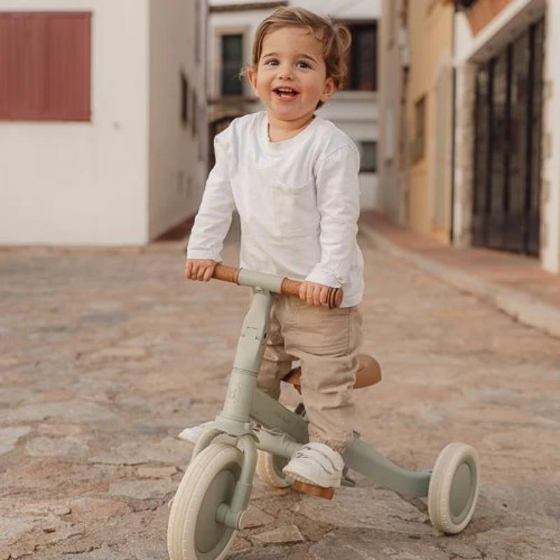 Little Dutch - Triciclo Evolutivo 4 in 1 Kaya-Balance - Verde