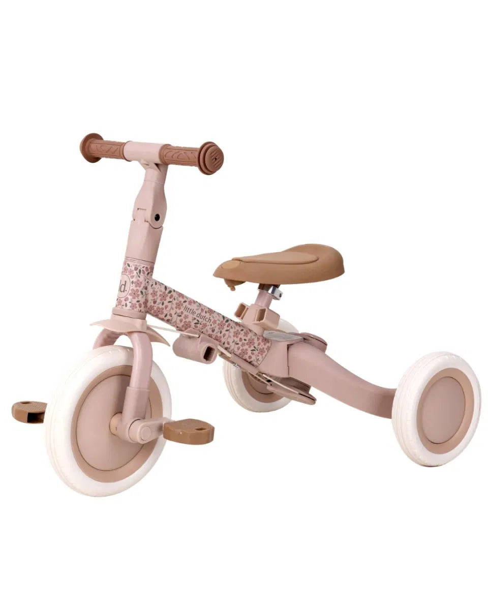Little Dutch - Triciclo Evolutivo 4 in 1 Kaya-Balance - Rosa