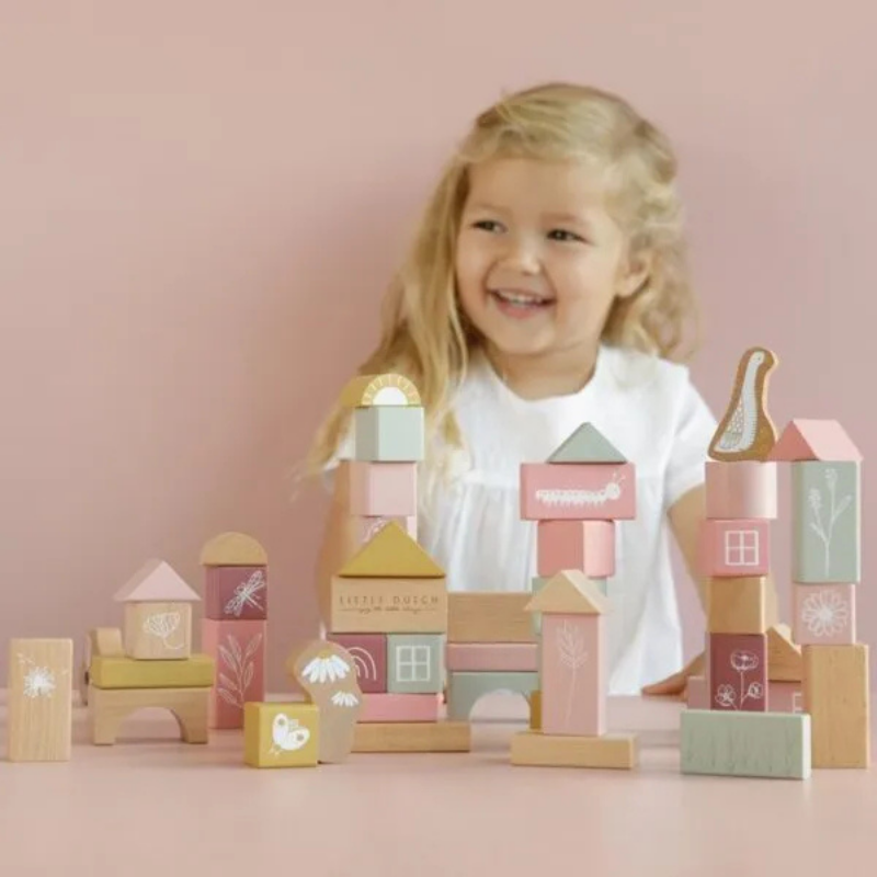 Little Dutch - Buliding Blocks Costruzioni - Rosa