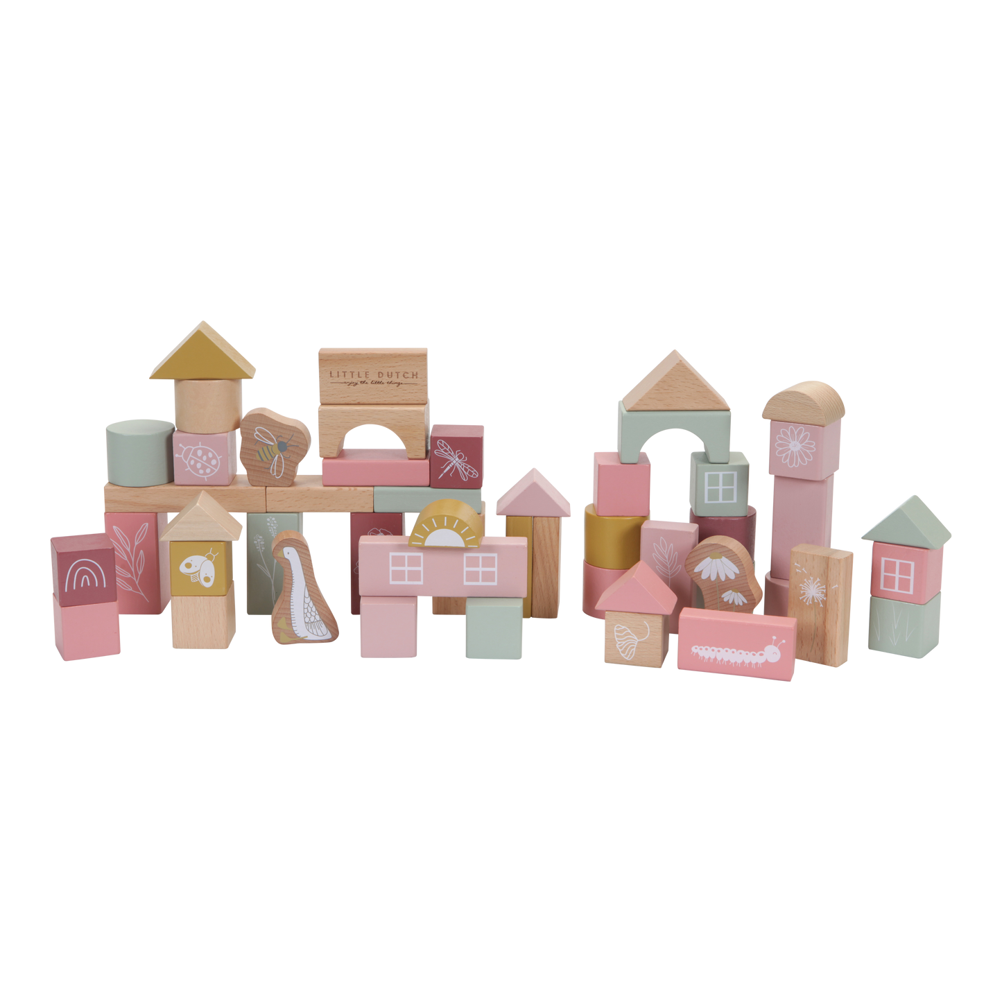 Little Dutch - Buliding Blocks Costruzioni - Rosa