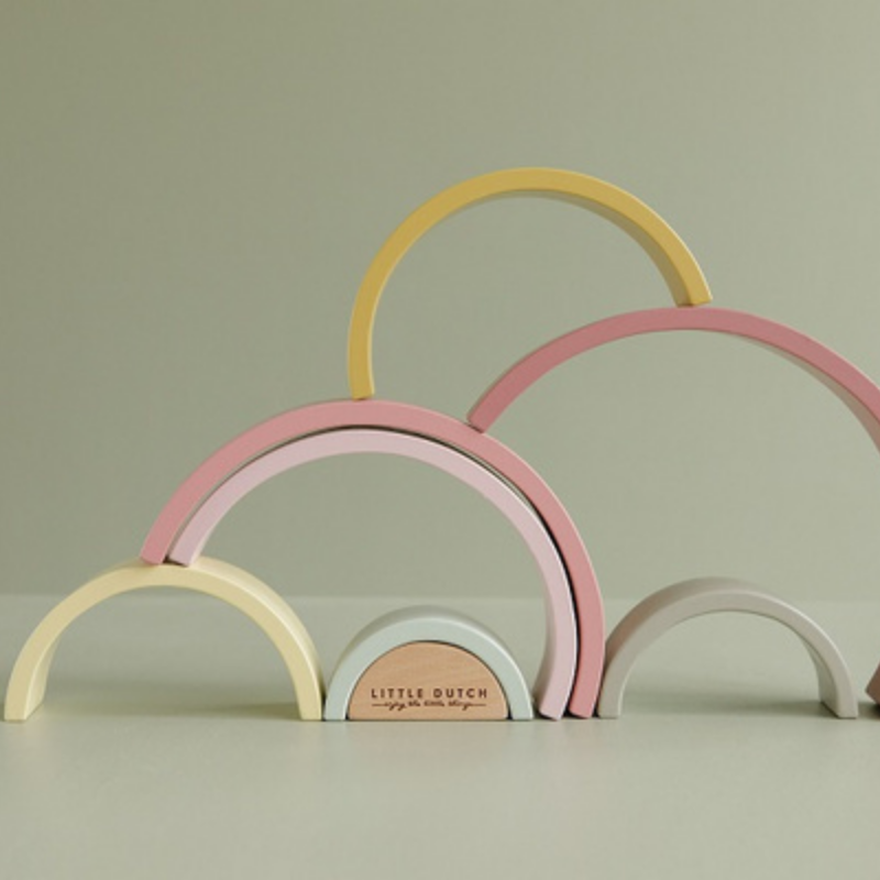 Little Dutch - Rainbow - Arcobaleno - Rosa