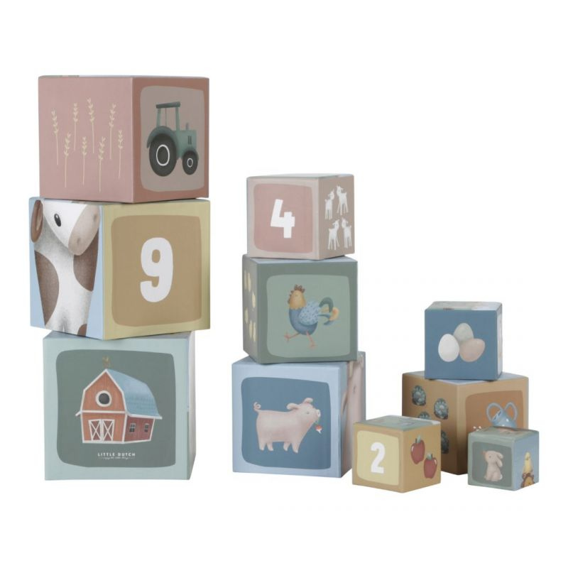 Little Dutch - Cubi impilabili - Little Farm
