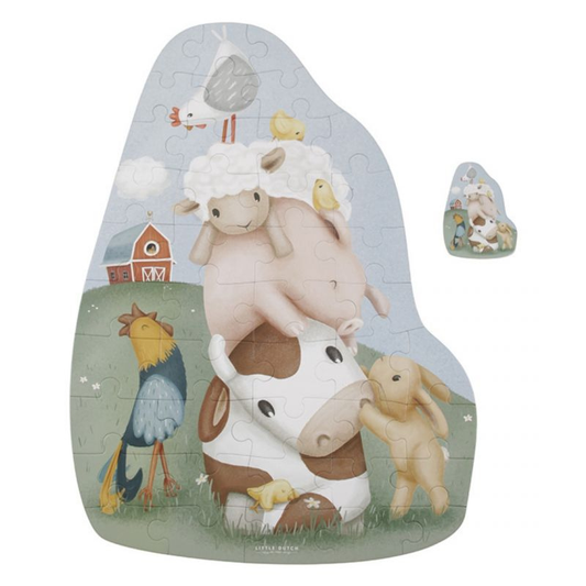 Little Dutch - Puzzle XXL sagomato - Little Farm