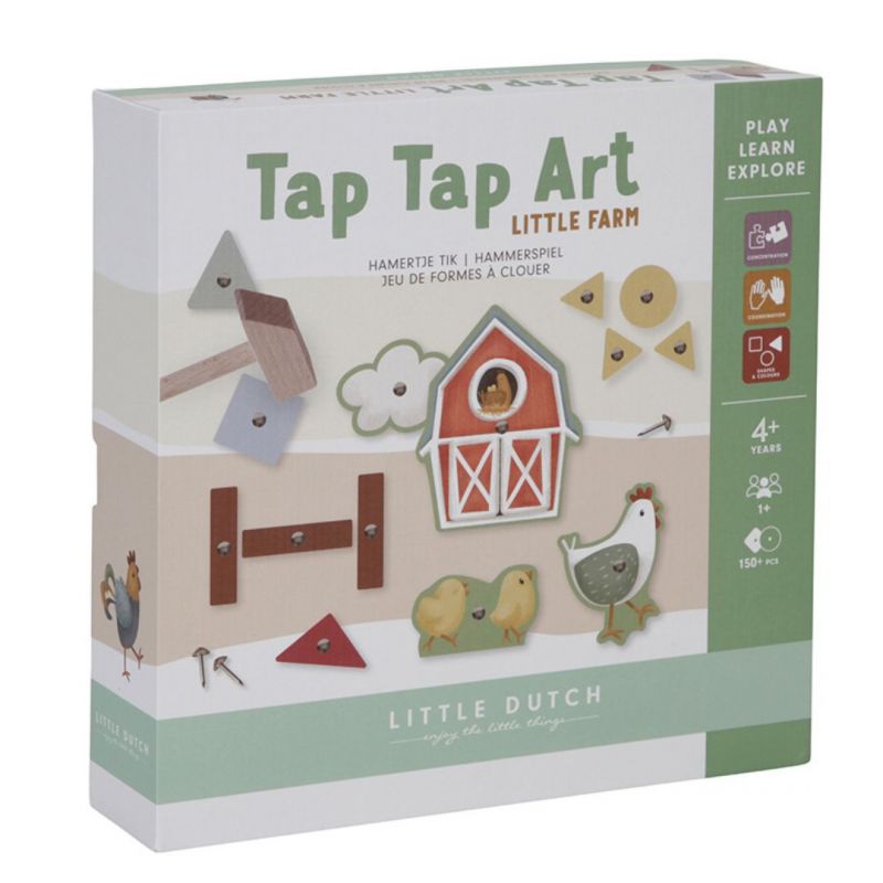 Little Dutch - Gioco di manualità - Tap Tap - Little Farm