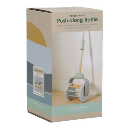Little Dutch - Giocattolo da spingere con sonaglio - Forest Friends