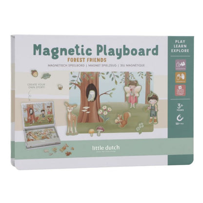 Little Dutch - Gioco magnetico - playboard magnetic - Forest Friends