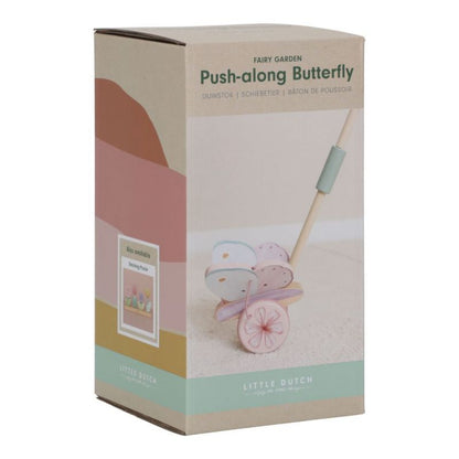 Little Dutch - Giocattolo da spingere con farfalla - Fairy Garden