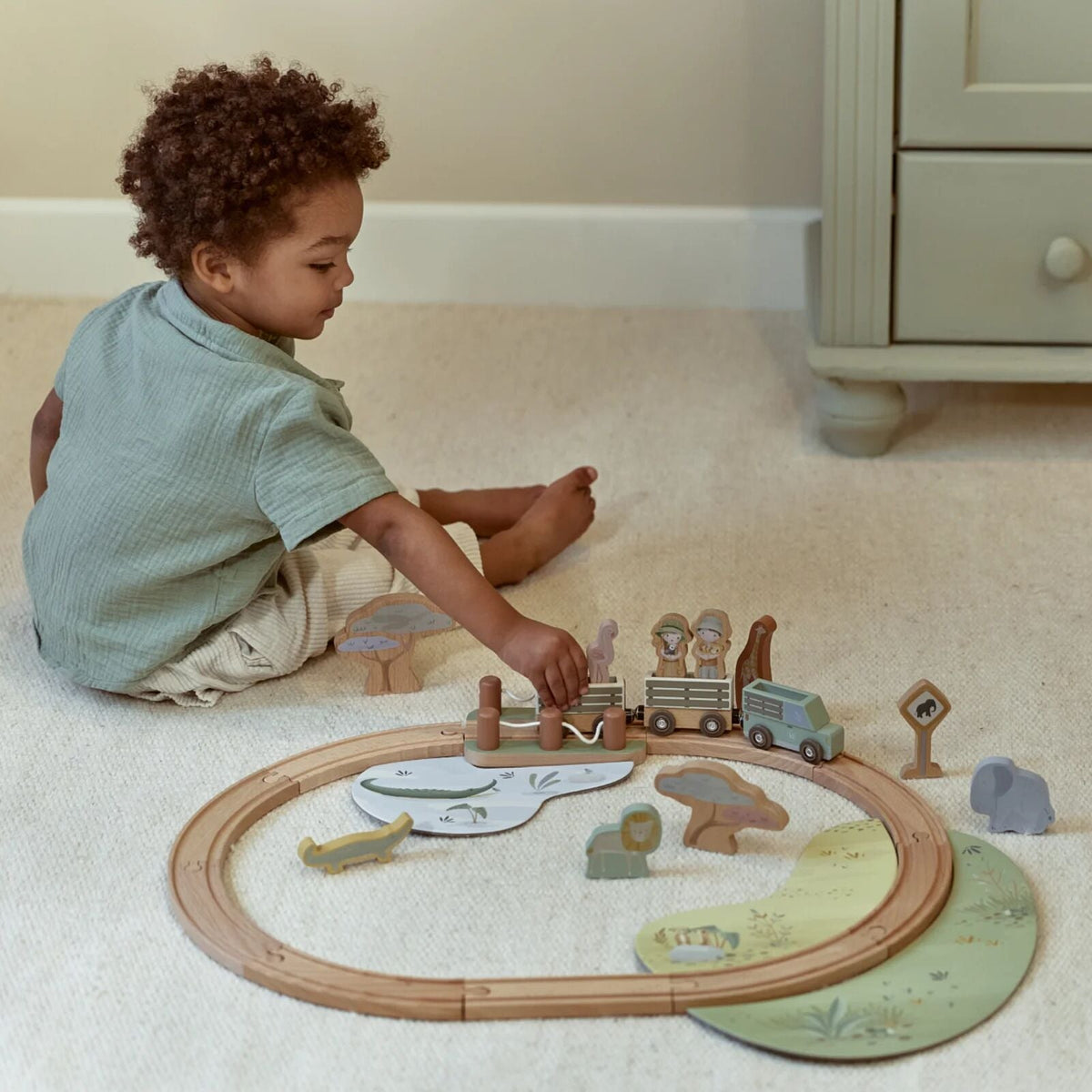 Set trenino Little Dutch, dettaglio