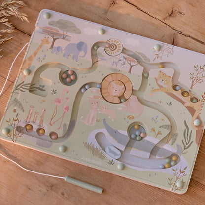 Labirinto magnetico in legno Little Dutch