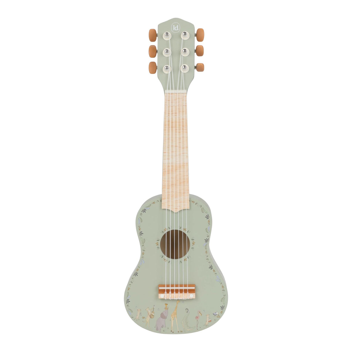 Chitarra giocattolo in legno Little Dutch verde