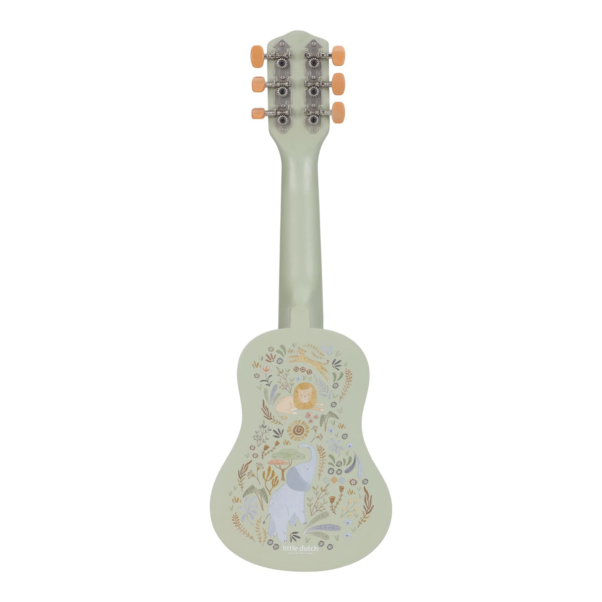 Chitarra in legno Little Dutch verde, altra immagine