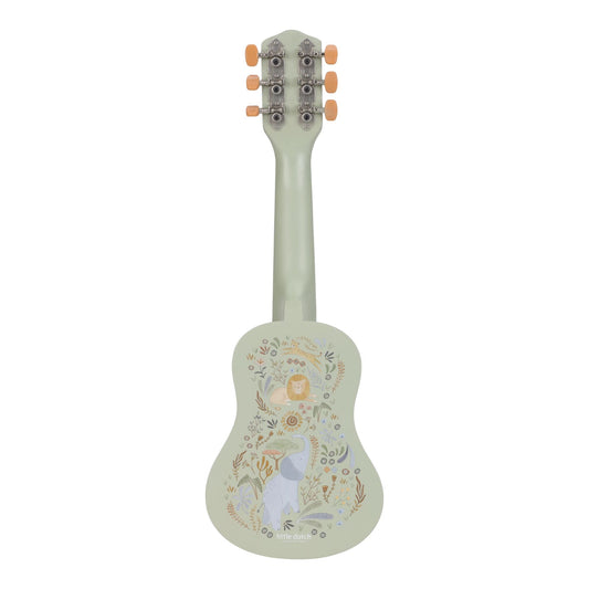 Chitarra in legno Little Dutch verde, altra immagine