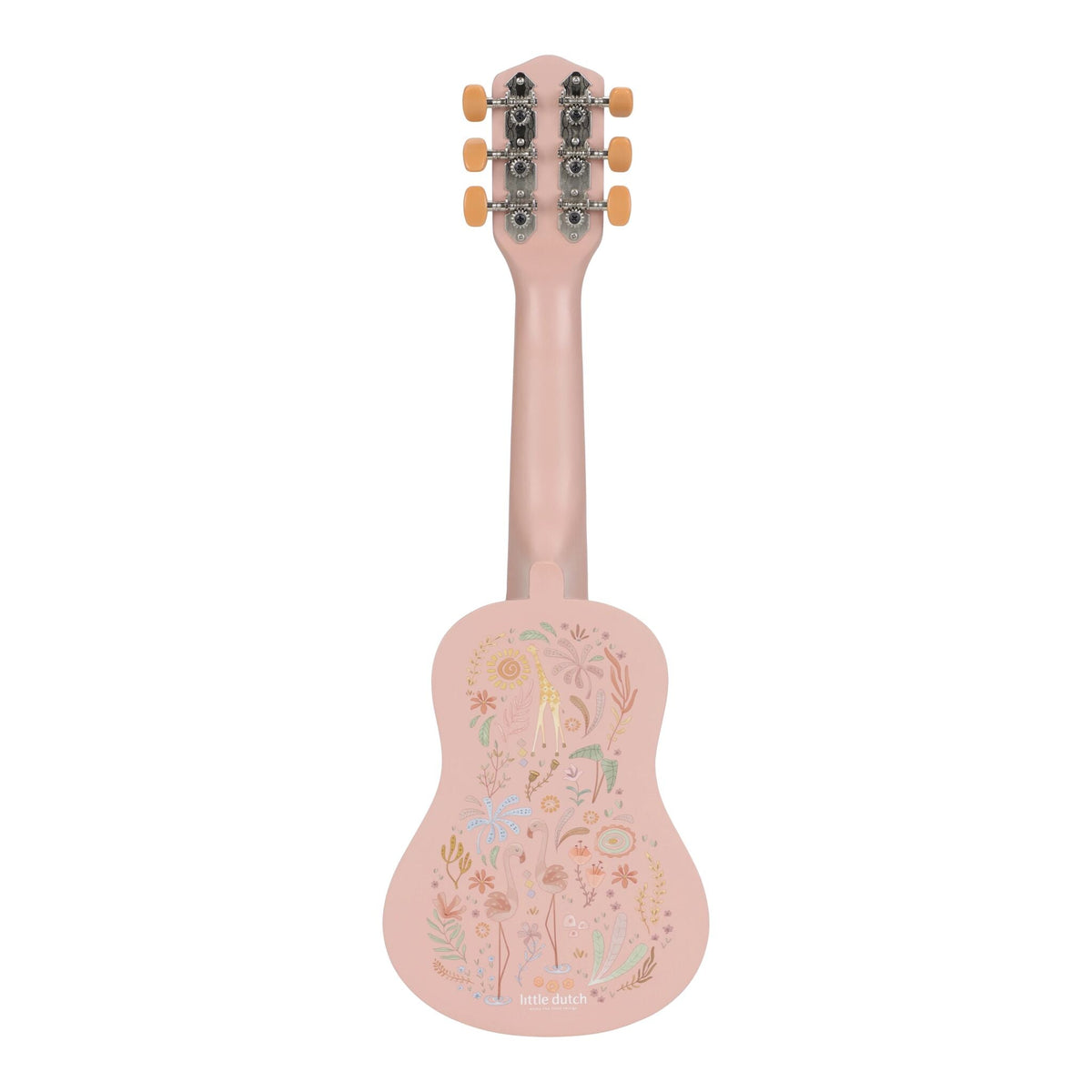 Chitarra giocattolo in legno Little Dutch rosa