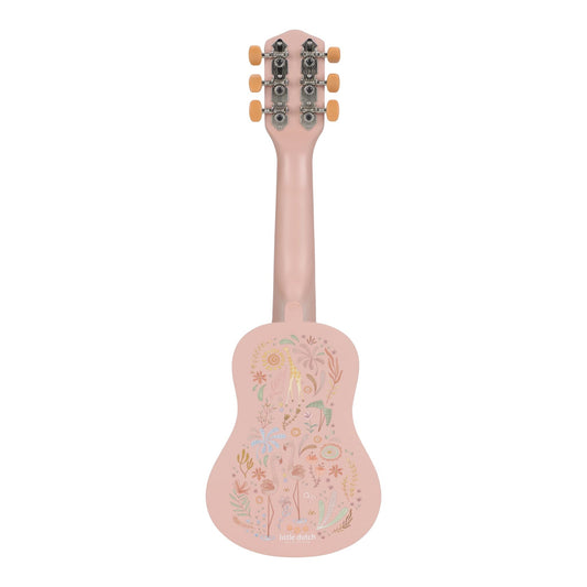 Chitarra giocattolo in legno Little Dutch rosa
