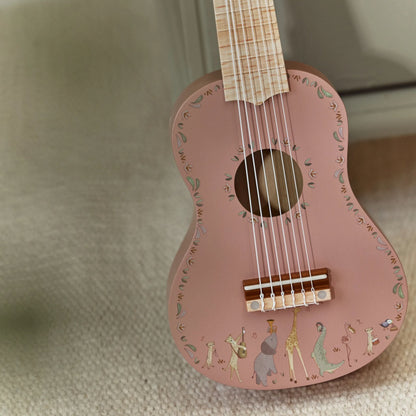 Chitarra in legno Little Dutch rosa, foto prodotto