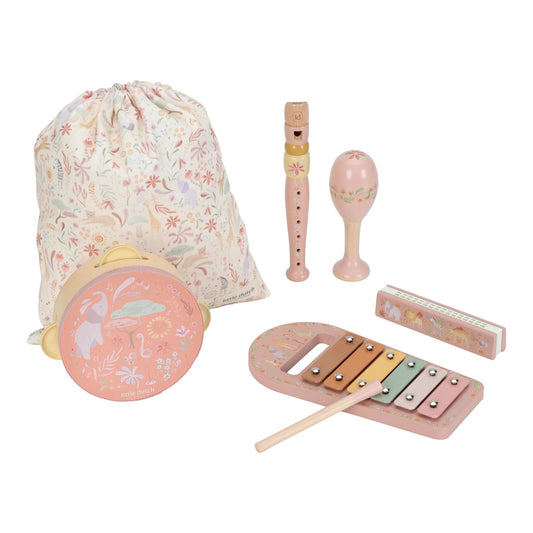 Set strumenti musicali in legno Little Dutch Rosa