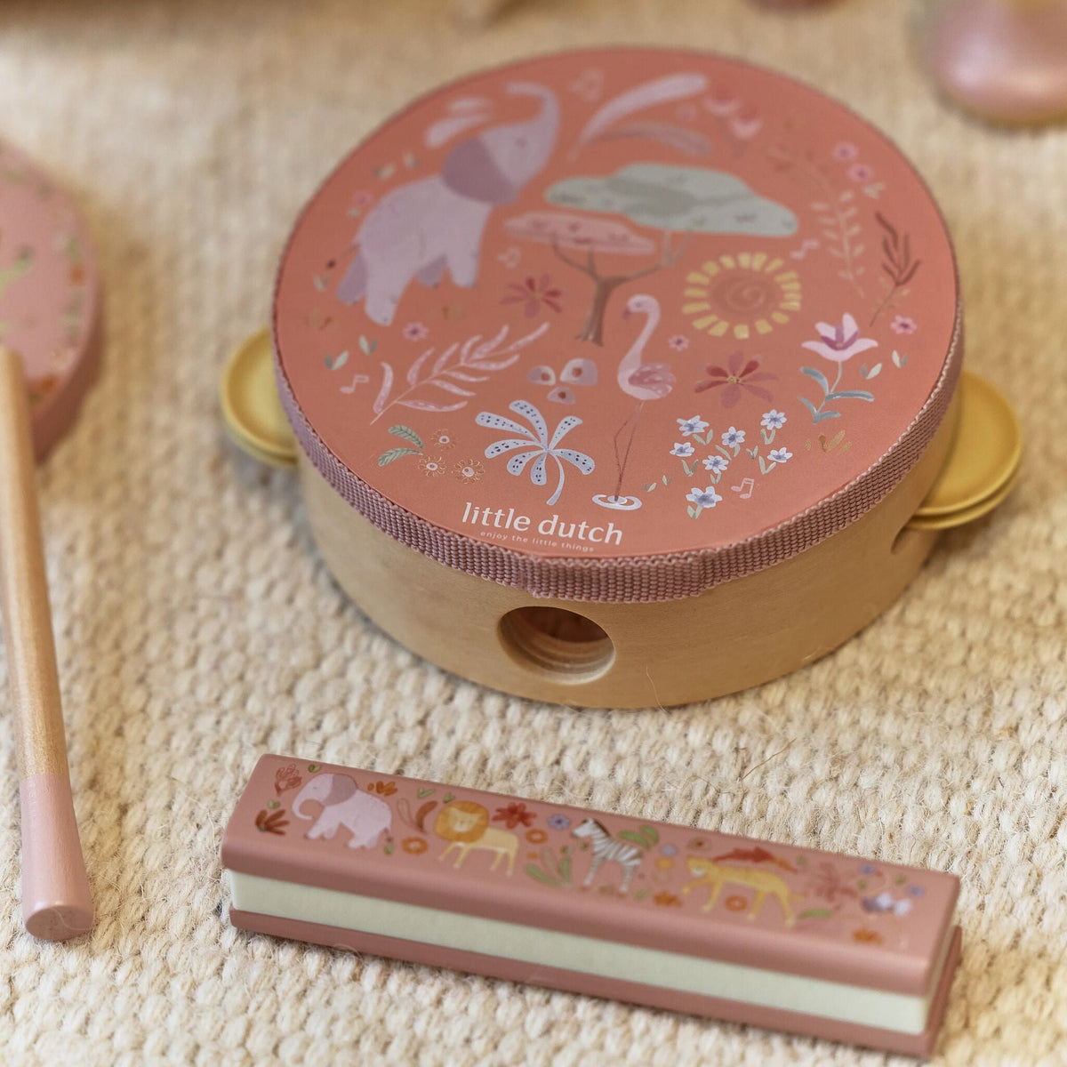 Set musicale Little Dutch Rosa, altra immagine