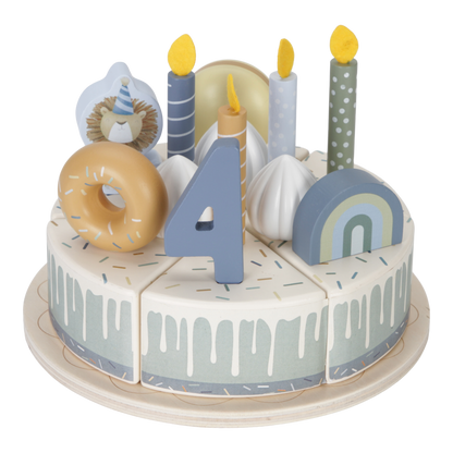 Little Dutch - Torta di Compleanno - Azzurra